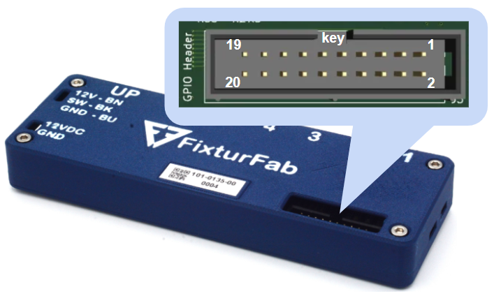 Digital IO Expansion Port Header Pinout