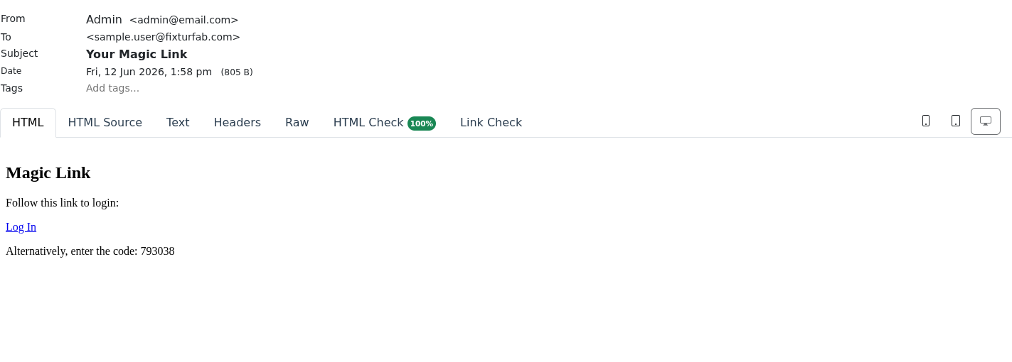 Login Email