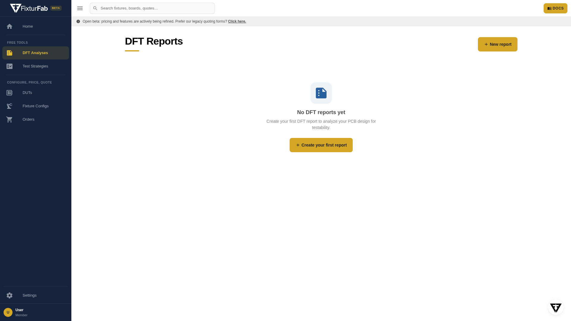 New DFT Report