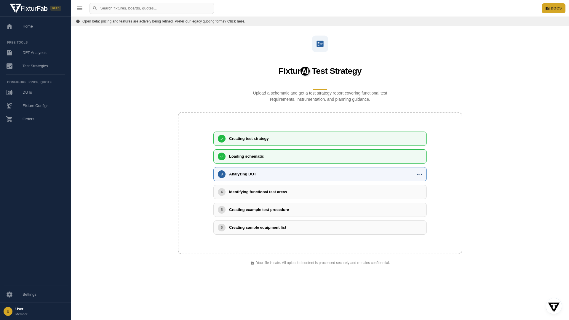 Processing steps